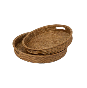 Cesta de Frutas para Aperitivos, Cesta de Mimbre Tejida con Drenaje, Estilo Lujoso para la Sala de Estar, Plato para Dulces con los Mejores Precios - Product Image 6