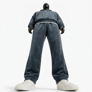 Trajes Deportivos de Hombre de la Mejor Calidad, 100% Algodón, Personalizados, de Felpa, Lisos, para Correr, Talla Grande - Product Image 4