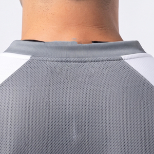 Maillot de lacrosse pour hommes, col en V, manches courtes, design personnalisé pour hommes - Product Image 5