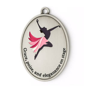 Medallas de Baile Personalizadas - Metal de Zinc Chapado en Oro con Impresión UV y Acabado de Esmalte Suave, Premios para Eventos Deportivos y Regalos de Recuerdo - Product Image 5