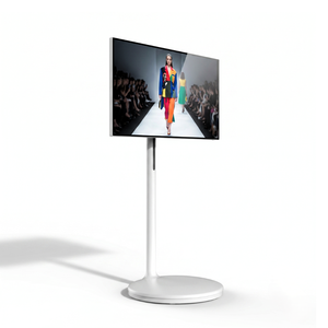 Écran de télévision intelligent <span class=keywords><strong>portable</strong></span> 27-32 pouces tout-en-un avec écran tactile et support <span class=keywords><strong>sur</strong></span> roulettes pour usage domestique en intérieur - Product Image 6