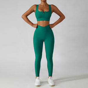 Vêtements de yoga pour femmes très vendus, ensembles de yoga respirants, combinaisons sexy pour femmes - Product Image 5