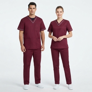 Uniforme Sanitario Exclusivo 2026 para Hombres y Mujeres, Estilo Europeo Americano, para Cuidadores, Hospitales, Hoteles y Trabajo de Limpieza - Product Image 3