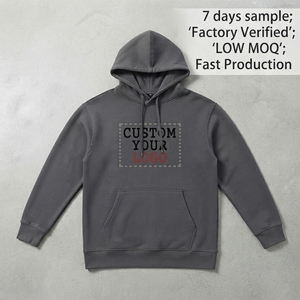 Custom pullover hoodies high quality <b>thick</b> <b>fleece</b> cotton hoodies for men and women in youth and adult sizes winter jacket - Product Image 3