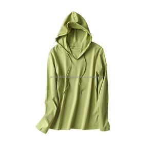 Fleece Hoodies Women Bamboo Organic Cotton Pullover Hoodie <b>t</b> <b>Shirt</b> <b>Long</b> <b>Sleeve</b> Hoodies Women Sets - Product Image 5