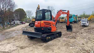 Mini-excavatrice sur chenilles Kubota KX155 CE d'occasion, certifiée EPA, 5 tonnes, haute performance, avec moteur certifié EPA - Product Image 4
