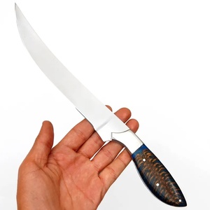 A&M Enterprises Handmade Customizable Fillet Knife with Stainless Steel Blade Resin Handle Feather Pattern-OEM Available - Product Image 6