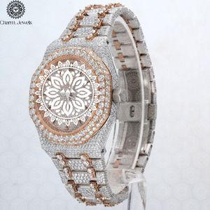 Charm_Jewels Luxury Stainless Steel <b>Watch</b> 38mm Round Dial Analog Quartz Movement Sapphire Crystal Women Fashion - Product Image 1
