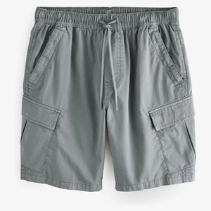 Shorts Cargo Décontractés Homme Coupe Ample Couleur Unie Multi-Poches Nouveauté 2026 Fabrication Pakistan Service OEM - Vente Flash - Product Image 1