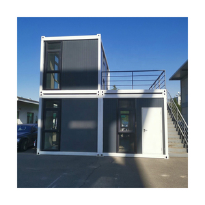 Casa Contenedor de Oficina Prefabricada, Casas Pequeñas Prefabricadas, Casa Contenedor Desmontable con Cimentación por Tornillos - Product Image 6