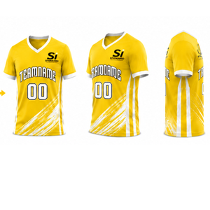 Maillot de lacrosse personnalisé par sublimation pour homme, léger, à manches courtes, anti-humidité, pour l'entraînement et les matchs, maillot de performance - Product Image 3