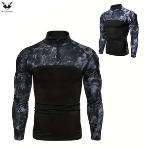 In Different Color Latest Design Product Premium Quality Fight Training Wear Men Quick-Dry Adult Sports Rash Guard Top - Product Image 5