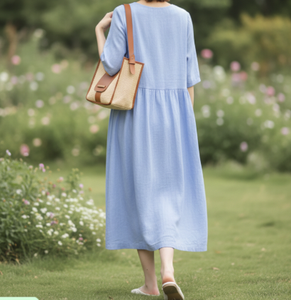 ชุดเดรสสตรีแบบเวียดนามเสื้อผ้าสตรี OEM ODM สั่งทำฉลากได้ตามต้องการ - Product Image 3