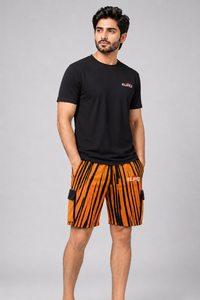 Shorts de sublimación para hombre con tecnología de secado rápido y absorción de humedad para máxima comodidad, shorts con el mejor servicio OEM. - Product Image 3