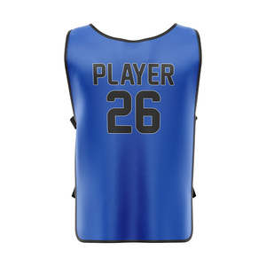 Custom Sublimated Soccer <b>Training</b> <b>Bibs</b> Breathable Quick Dry Mesh Football Practice Vest Team Sportswear OEM - Product Image 2