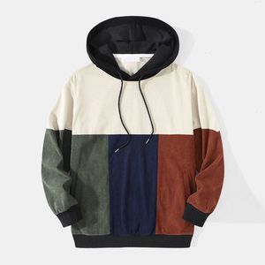 Sudaderas con Capucha de Alta Calidad, Básicas, de Algodón Mezclado, Tallas Grandes, Estilo Urbano, con Logotipo Personalizado para Hombre - Product Image 1