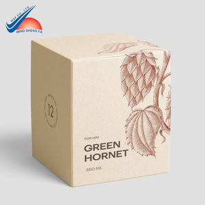 Boîte cosmétique en papier pour fenêtre personnalisable - Carton pliable robuste pour baume à lèvres, mascara, poudre compacte et présentoirs de beauté de vente au détail - Product Image 1