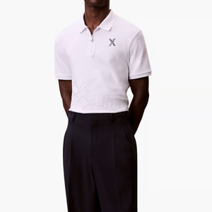 Fermeture éclair légère pour chemises pour hommes, motif uni, tissu tricoté, design confortable, matière douce, idéale pour une utilisation toute la journée - Product Image 5