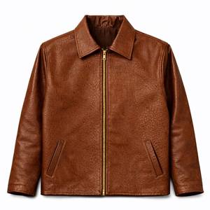 Chaqueta de Cuero Genuino de Cocodrilo Premium, Estilo Urbano, Profesional, Personalizada, Moderna, Clásica, Chaqueta Bomber de Cuero Repujado - Product Image 1