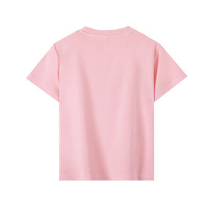 Camiseta Infantil Personalizada al por Mayor, 230 g/m², 100% Algodón, con Impresión de Logotipo, Corte Regular, Antiarrugas, Casual, Manga Corta, Lavado Snow Wash - Product Image 4