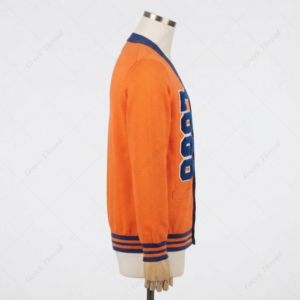 Customized Virginia State University <b>Cardigan</b> Cotton Fleece With Embroidery chenille Logos <b>Long</b> Sleeve Regular Fit Winter - Product Image 3