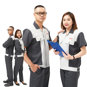 Conjunto de ropa de trabajo de ALTA CALIDAD, ropa de soldadura, uniforme de lavado de autos, DISEÑO PRIVADO, trajes de trabajo para hombres y mujeres-FMF fabricante uniforme VN - Product Image 3