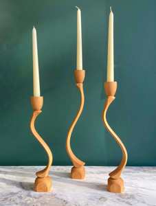 Candelero de madera elegante artesanal indio con soporte de hierro Castillo restaurante decoración de Navidad revendedor precios disponibles - Product Image 6