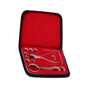Juego de perforadores de dique de goma dental de acero inoxidable, instrumentos con certificación CE ISO, proveedor mayorista - Product Image 4