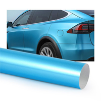 Film adhésif pour voiture en vinyle PET Chameleon PET Magic, couleur changeante, transparent brillant, violet, disponible en plusieurs couleurs tendance.