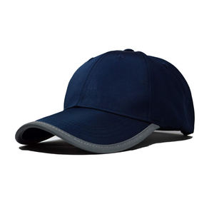 Gorra de Béisbol Unisex Azul Marino de 6 Paneles con Ribete en Contraste, Ajustable, Informal, para Adultos, para las Cuatro Estaciones - Product Image 1