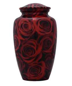 Urnas Metálicas de Diseño Clásico en Verde Oscuro para Cenizas, Urnas Metálicas Tradicionales para Recuerdos Conmemorativos en el Hogar - Product Image 2