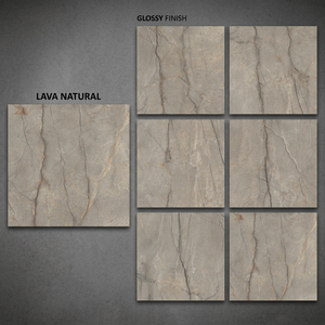 กระเบื้องพอร์ซเลนเนื้อเนียนขัดเงาสีเบจน้ำเงิน ขนาด 800x800 มม. สำหรับห้องน้ำและพื้นที่ภายนอกอาคาร ติดตั้งด้วยกาว เหมาะสำหรับพื้นที่ใช้งานที่ทันสมัย - Product Image 6