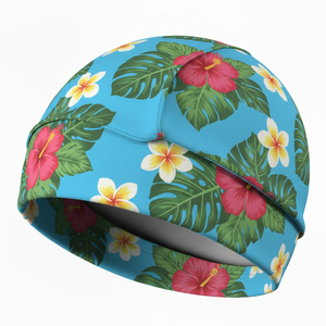 Bonnet de sport respirant à imprimé forêt abstraite, séchage rapide, thermique, polyvalent pour activités de plein air - Product Image 3