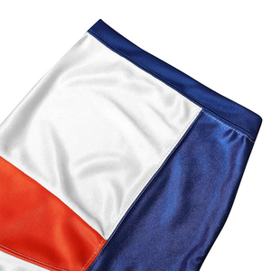 Camiseta de Fútbol de Malla Blanca, Azul y Naranja para Hombre, Cuello en V, Manga Corta, Transpirable, Ropa Deportiva de Práctica, Número 54, Impresión Sublimada - Product Image 4