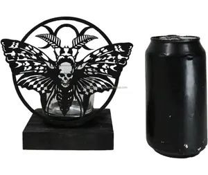 Porte-bougie en or de qualité supérieure pour l'intérieur d'un appartement de luxe, support à bougie vintage pour la décoration de salle à manger de style farmhouse, Zahid Exports - Product Image 2