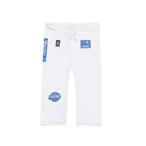 ชุดยิวยิตสู BJJ สีขาวแบบ unisex รุ่นใหม่ล่าสุดจาก Shoyorol แห้งเร็ว ทรงหลวม  รับสั่งทำโลโก้ ผ้าฝ้าย 100% ขายส่ง - Product Image 6