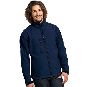 Chaqueta Softshell transpirable con cremallera completa, prendas de vestir exteriores ultrasuaves y cálidas, chaqueta Softshell perfecta para invierno para hombres al aire libre - Product Image 5