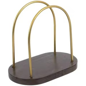 High End Table Metal Napkin Stand For Dining Table And <b>Kitchen</b> Elegant <b>Tissue</b> <b>Holder</b> For Home Office And Restaurant - Product Image 2