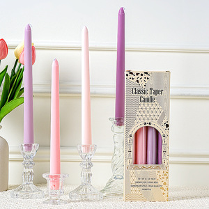 Handmade 25CM Stick Aromatherapy <b>Candle</b> New Year Home Decoration Smokeless Woody Fragrance <b>Long</b> Burning Decorative Wax <b>Candle</b> - Product Image 1