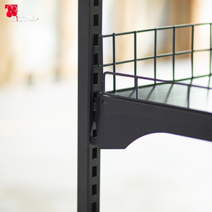 ชั้นวางสินค้าโลหะแบบกำหนดเอง OEM สำหรับงานเบา พร้อมแผงหลังแบบ Pegboard 4 ชั้น สำหรับซูเปอร์มาร์เก็ตและร้านขายของชำ ADONG A113 - Product Image 4