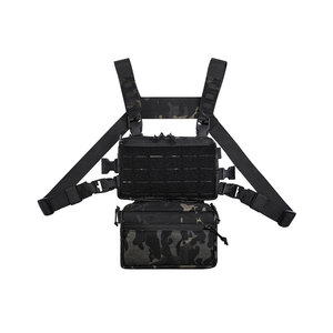Harnais tactique léger, design robuste, ajustement confortable, harnais tactique pour l'entraînement en plein air, utilisation au travail - Product Image 1