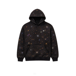 Sweat à capuche personnalisé de haute qualité entièrement orné de strass, en molleton épais, style Y2K streetwear, coupe classique, faible MOQ, sweat à capuche vierge pour homme - Product Image 3