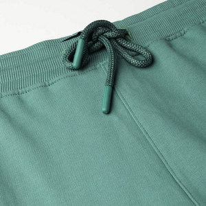 กางเกงจ็อกเกอร์ผ้าฟลีซสำหรับผู้ชายกางเกงวิ่งผ้าคอตตอนเอวยางยืดสีสันสดใสเข้ารูปเอวแบนปักบริการ OEM - Product Image 4