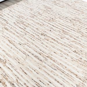 Alfombra Abstracta de Lana Tejida a Mano, Alfombra Moderna de Color Beige Neutro con Textura para Sala de Estar, Dormitorio y Decoración de Hoteles - Product Image 6