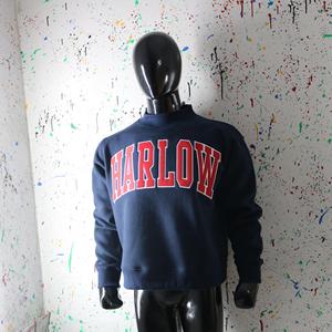 Sudadera HARLOW BLUE con Cuello Alto, 100% Rojo, Apliques Bordados, Cuello Ancho, URBAN PRODUCTIONS - Product Image 4