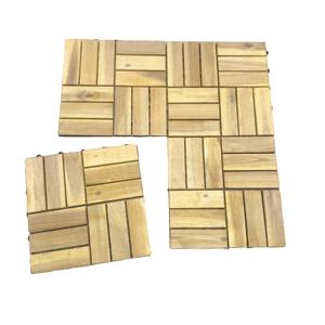 Baldosas de Madera Modernas para Terraza, 300x300mm, Ecológicas, para Interiores y Exteriores, Jardín, Patio Trasero - Product Image 1