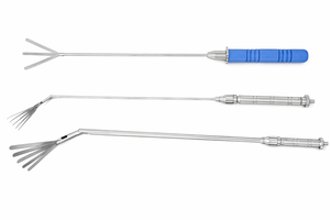 Retractores de ventilador premium rectos con eje articulado de 10 mm, longitud de trabajo de 33 cm, longitud total de 49,5 cm – ZETOMEDPRO - Product Image 6