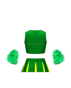 Uniformes de Animadoras TASBI INTERNATIONAL Transpirables de Spandex y Poliéster, Secado Rápido, Diseño de Transferencia de Calor Personalizado - Product Image 5