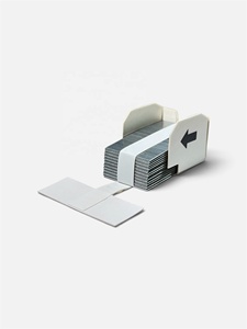 Cartucho de grapas para copiadora SG de calidad premium, tipo L, 20 mm, metálico, 4 unidades/caja, compatible con Ricoh, para encuadernación de folletos en la oficina o la escuela. - Product Image 1