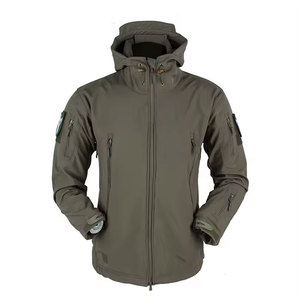 Custom Sports Customized <b>Waterproof</b> <b>Light</b> Weight Men's Softshell Winter Hooded Anti-Bacterial Reversible Windbreaker <b>Jacket</b> - Product Image 5